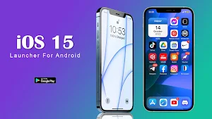 iOS 15 Launcher For Android Screenshot 0