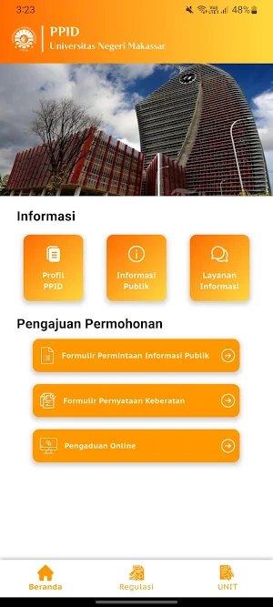 PPID-UNM Screenshot 3