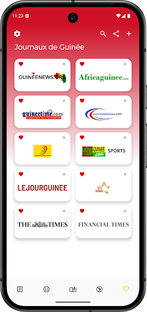 Journaux de Guinée Screenshot 3
