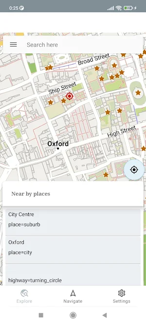 Oxford England Offline Map Screenshot 0