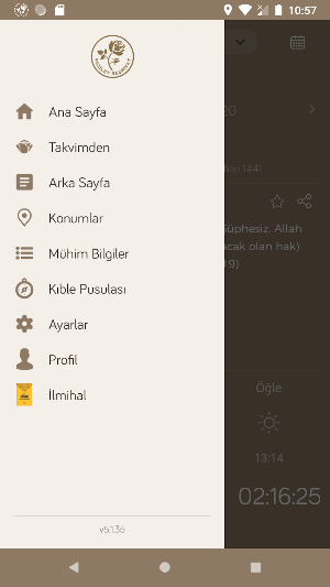 Fazilet Calendar 2020 Screenshot 2