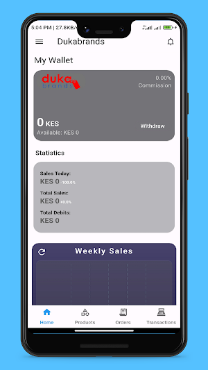Duka Brands Distributor Screenshot 1