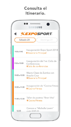ExpoSport Screenshot 1