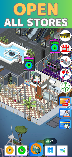 Idle Grand Mall Tycoon - Shop Screenshot 3