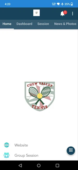 Chew Valley Tennis Screenshot 0