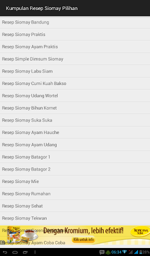 Kumpulan Resep Siomay Pilihan Screenshot 1