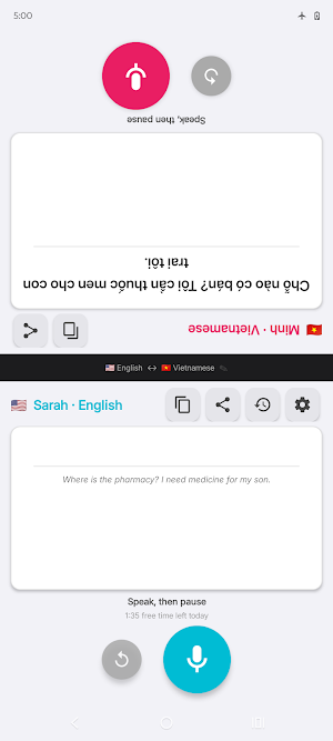 TalkTogether: Voice Translator Screenshot 2