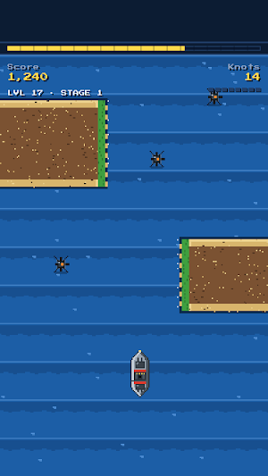 Sea Sprint: Retro Arcade Dodge Screenshot 0