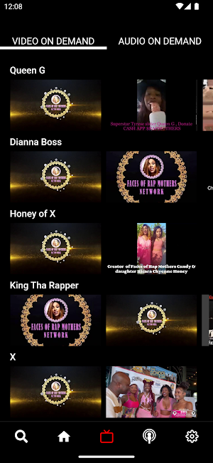 Faces of Rap Mothers Network Screenshot 3
