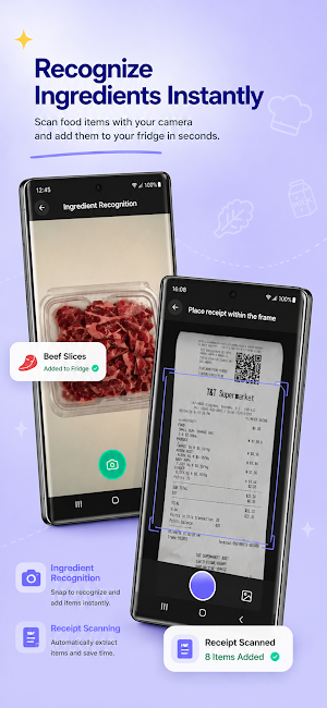 FridgeCue: AI Fridge Recipes Screenshot 3