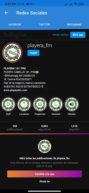 Playera 101.7 FM Screenshot 3