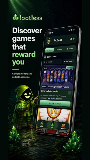 Lootless: Earn Rewards Screenshot 1