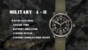 Military Watch Face 02 Screenshot 1