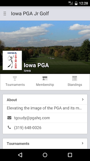 Iowa PGA Jr Golf Screenshot 0