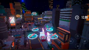 Drone Cyber City Flight Tour Screenshot 2