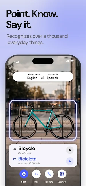 AI Translator: Voice & Camera Screenshot 1