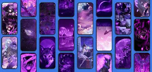 Dark Purple Aesthetic Screenshot 0
