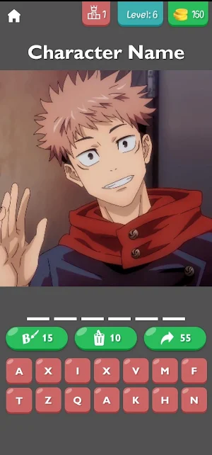 Jujutsu Kaisen Quiz Screenshot 3