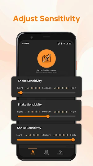 ShakeCam: Shake to Open Camera Screenshot 2