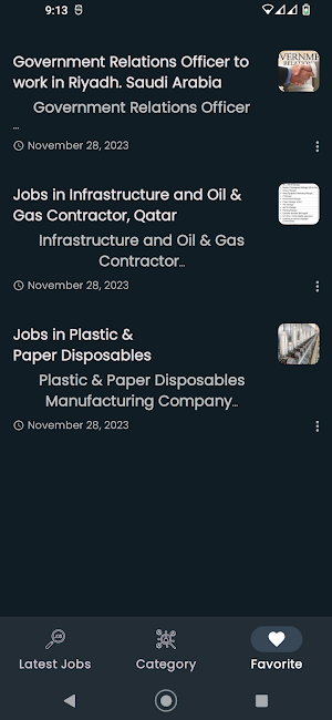 Gulf Jobs Bank - Dream Career Screenshot 2
