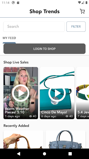 Shop Trends Screenshot 1