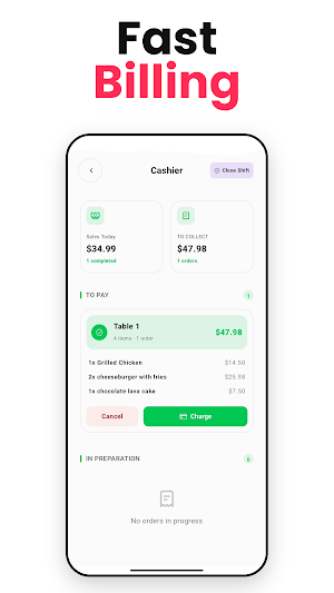 Restaurant & Bar POS: Orders Screenshot 3