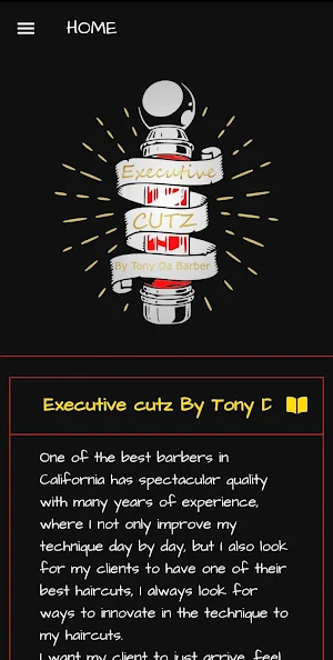 Executive cutz By Tony Screenshot 1