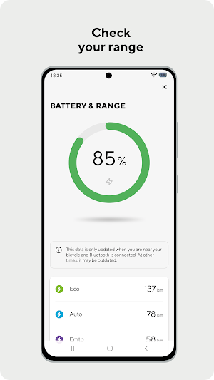 Kalkhoff – Smart e-bike app Screenshot 1