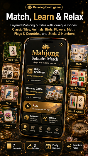 Mahjong Solitaire Match Screenshot 0