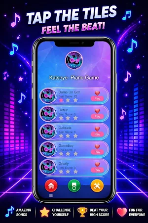Katseye Song Piano Game Screenshot 1