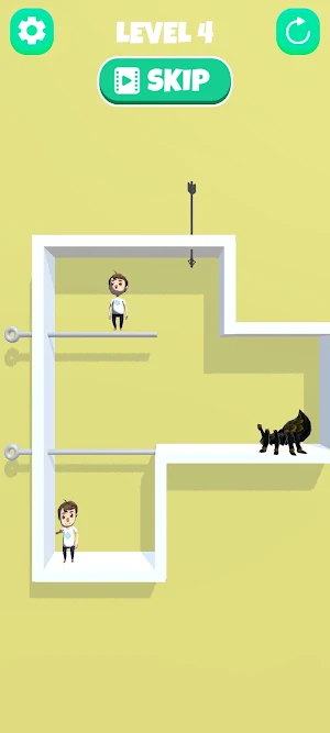 Rescue Love - Pull Pin Game! Screenshot 2