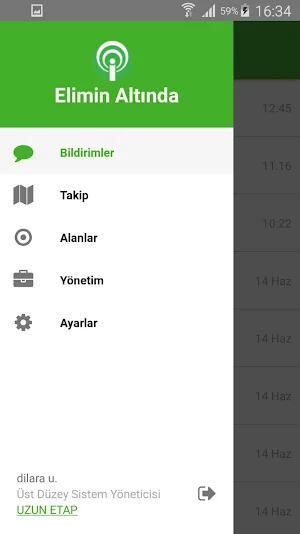Elimin Altında Screenshot 2