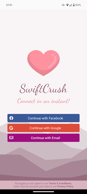SwiftCrush Dating Screenshot 0