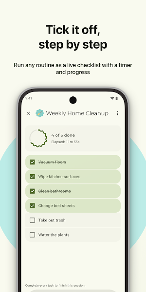 Checklist Routines Screenshot 1
