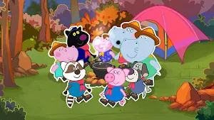 Scout adventures. Camping for kids Screenshot 3