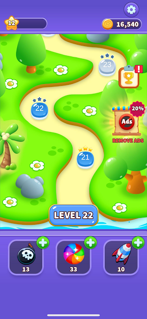 Bubble Shooter Campaign Screenshot 0