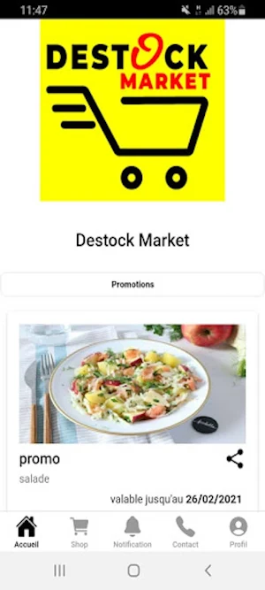 Destock market Screenshot 0