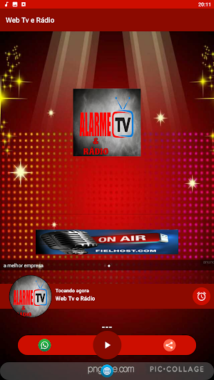 Web Tv e Rádio Alarme Screenshot 1