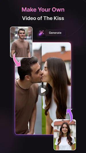 AI Kiss Video- Hug Video Maker Screenshot 1