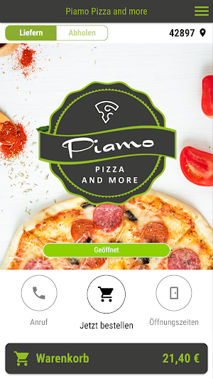 Piamo Pizza and more Screenshot 0