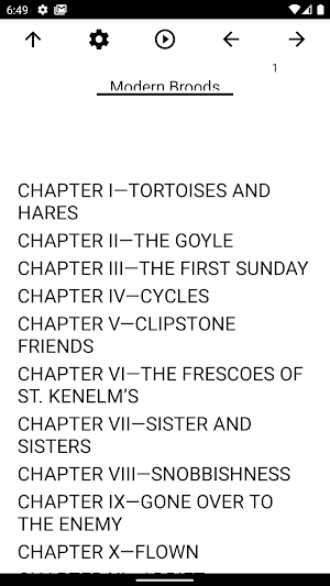 Book, Modern Broods Screenshot 0