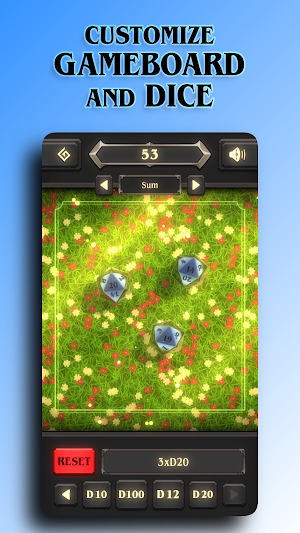 Fantasy Dice - RPG Dice Roller Screenshot 2