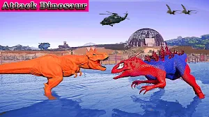 Dinosaur park: Jurassic Game Screenshot 0