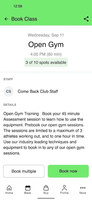 Come Back Club Screenshot 2