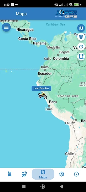 JOPER GPS Screenshot 1