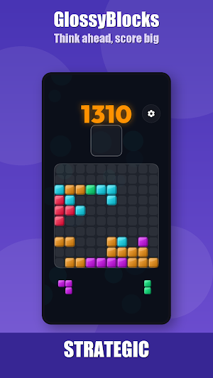 Glossy Blocks! Screenshot 1