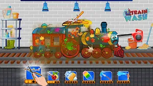 Train Wash Fun: Games for Kids Screenshot 1