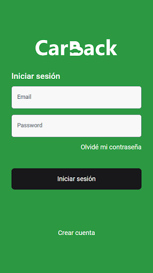 Carback - Rentback de coches Screenshot 0