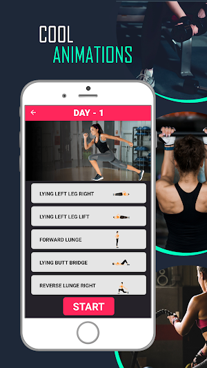 Butt Legs Workout for Buttocks Screenshot 2