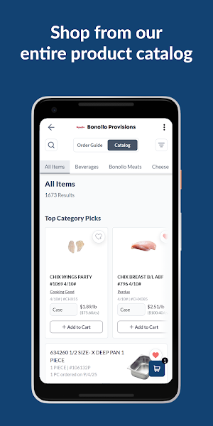 Bonollo Provisions Screenshot 2
